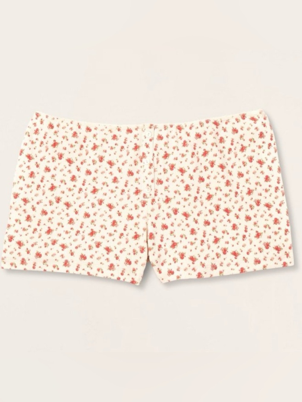 Parke X Target High-Rise Pointelle Floral Biker Shorts, Size Medium NWT VIRAL